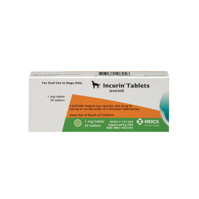 Incurin (estriol) Tablets Revival Animal Health